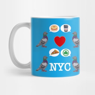 NY City Pigeon Mug